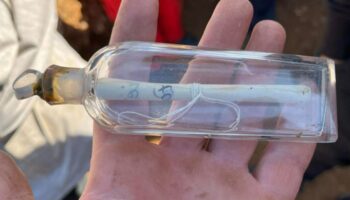 Researchers discover nearly 200-year-old message in a bottle: 'Absolutely magic moment'