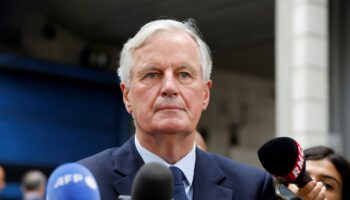 Michel Barnier le 7 septembre 2024, à Paris