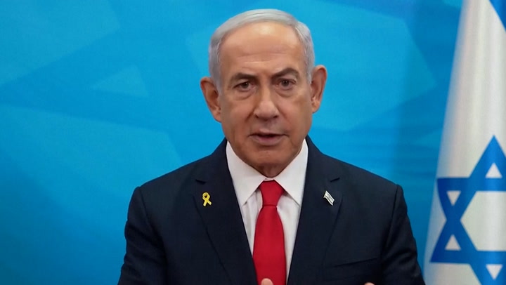 Netanyahu urges Lebanon civilians to evacuate their homes in video message