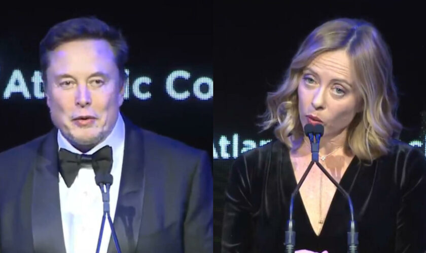 Elon Musk récompense Giorgia Meloni, un prix qui cible en creux la France