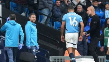 Rodri facing long lay-off and will need surgery – Pep Guardiola