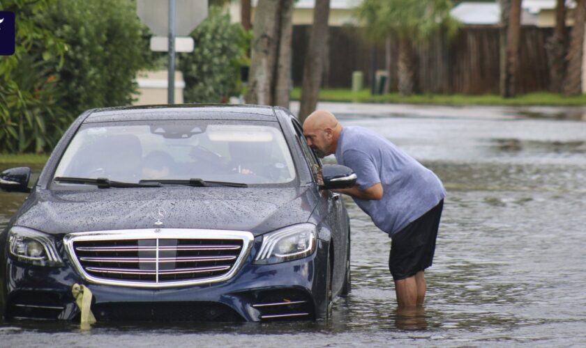 Hurrikan „Helene“: Florida erwartet lebensbedrohliche Sturmflut