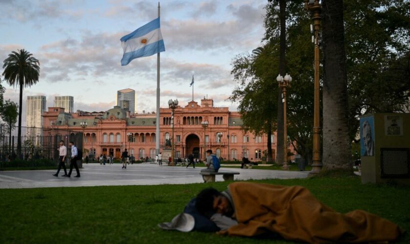 Dans l'Argentine de Javier Milei, la pauvreté fait un bond de 11 points en six mois