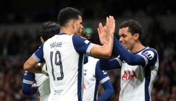 Tottenham overcome nightmare start to earn chaotic Europa League win