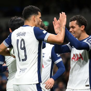 Tottenham overcome nightmare start to earn chaotic Europa League win