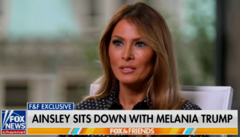 Melania Trump donne une rare interview télévisée sous forme de discours de campagne en faveur de son mari