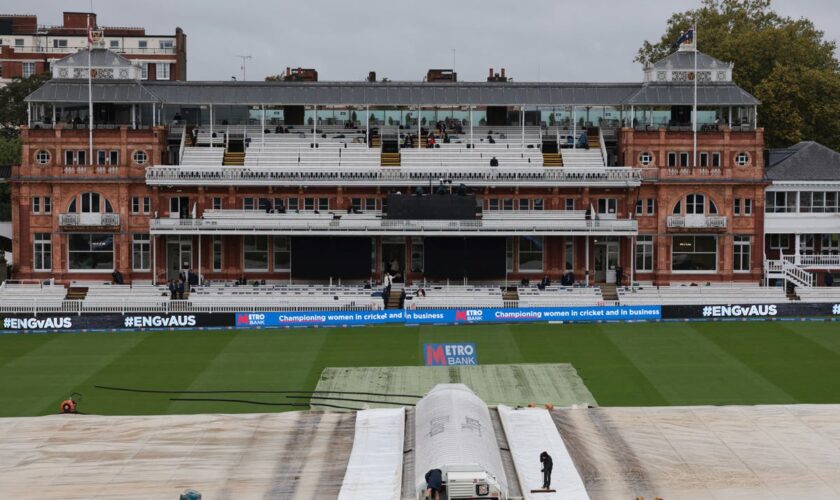 England v Australia LIVE: Cricket score and updates from fourth ODI at Lord’s as rain threatens start