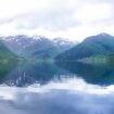 Scandinavian Mountains, seaside, sea, fjord in Steinsvik in the Volda municipality, More og Romsdal Region, Norway on May 27, 2022. Photo/Libor Sojka (CTK via AP Images)