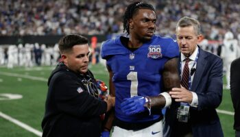 Giants' woes continue as star rookie Malik Nabers suffers concussion in loss to Cowboys