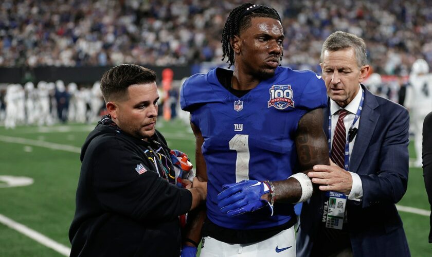 Giants' woes continue as star rookie Malik Nabers suffers concussion in loss to Cowboys