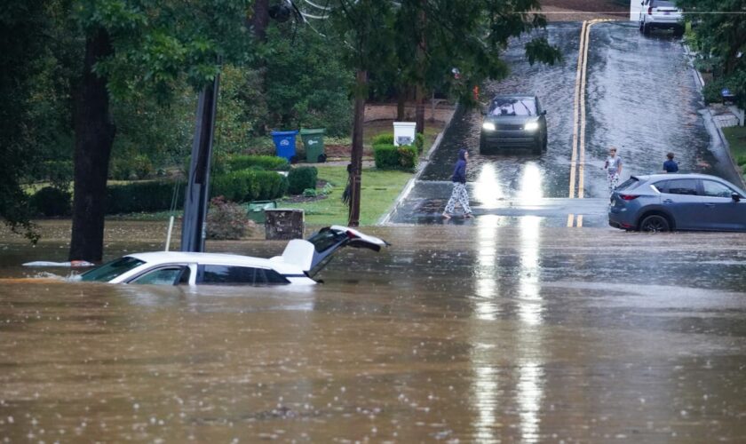 Hurricane Helene live: At least 28 dead as North Carolina town forced to evacuate with dam failure ‘imminent’