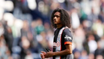 Luton’s Tahith Chong ‘a bit sore but fine’ after worrying collapse during Championship match with Plymouth