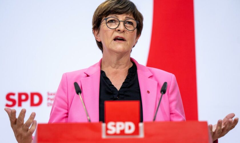 SPD-Chefin: Saskia Esken hat "wenig Hoffnung" für bessere Beziehung zur FDP