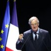 Le Premier ministre Michel Barnier au congrès des sapeurs-pompiers de France le 28 septembre 2024 à Mâcon