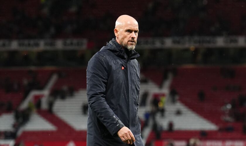 Erik ten Hag not worried about being sacked after latest dismal Man Utd display