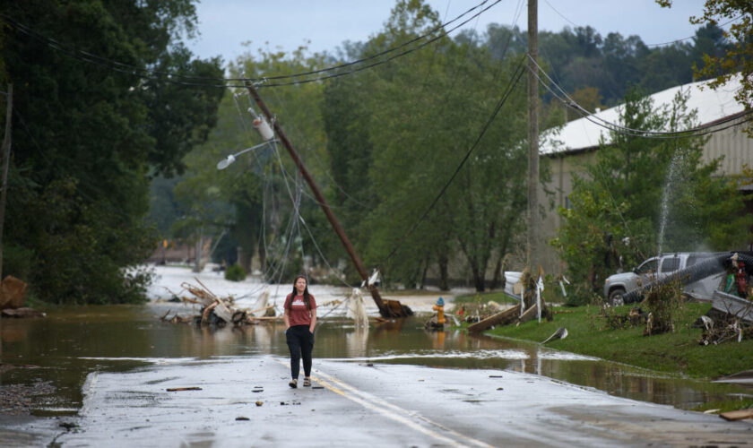 L’ouragan Hélène a fait au moins 63 morts aux Etats-Unis