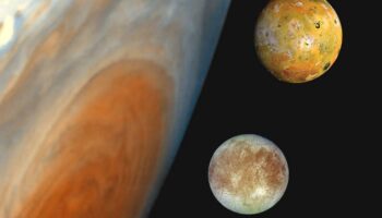 Wer Jupiter und seine größten Monde sehen will, braucht bloß ein Fernglas