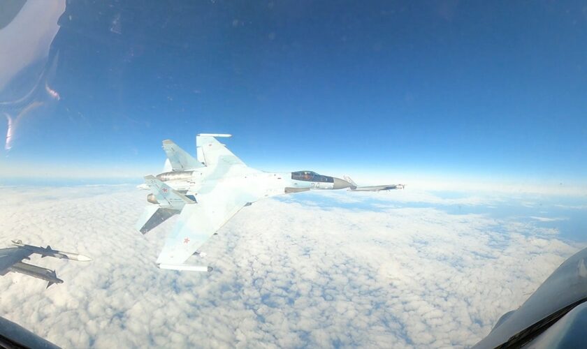 Russian fighter jet intercepted near Alaska by NORAD forces after ‘unsafe, unprofessional’ interaction