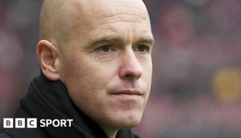 Erik ten Hag at FC Twente