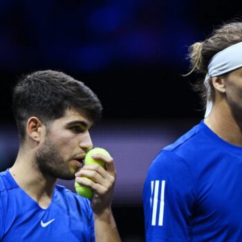 Alcaraz y Zverev, cazados a cañonazos en la Laver Cup