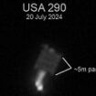 Amateur astronomer captures first photo of secret spacecraft the Pentagon doesn't want people to know about