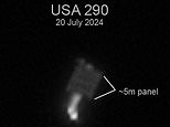 Amateur astronomer captures first photo of secret spacecraft the Pentagon doesn't want people to know about