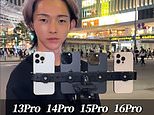 Apple fans left fuming after man uses four generations of iPhones to capture identical videos with same results