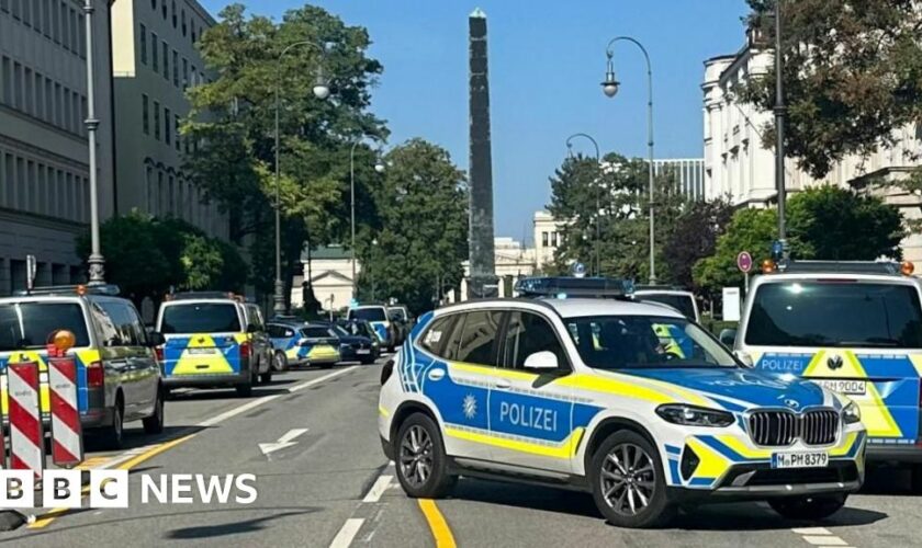 Armed man shot dead in Munich near Israeli consulate