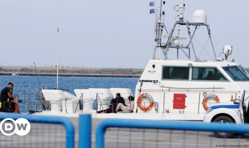 At least four die as migrant ship sinks off Greek island