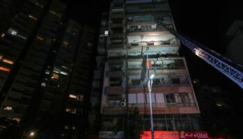 Attacke im Libanon: Israel greift offenbar gezielt Wohnhaus im Zentrum von Beirut an