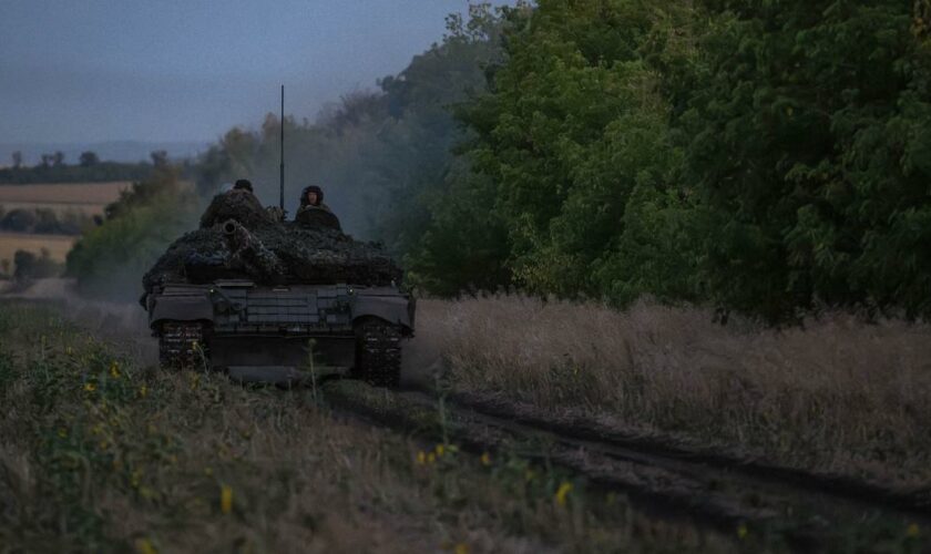 Avec la 110e brigade ukrainienne de chars, à la peine face à la poussée ennemie dans la région de Donetsk