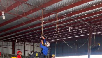 Bomberos andaluces como ejemplo para los rescates en Nicaragua