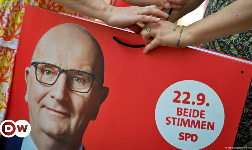 Brandenburg election: Far right and center left in close race