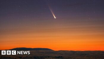 Brightening comet set to shine in autumn sky