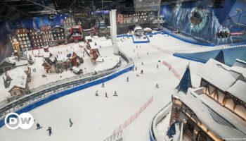 China: World's largest indoor ski resort opens in Shanghai