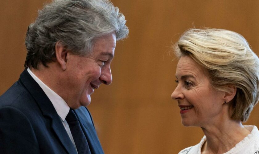 Commission européenne : Ursula von der Leyen contraint Paris à «débrancher» Thierry Breton