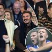 David Beckham proves to be Tom Brady's lucky charm as former England captain sits alongside NFL legend to watch Birmingham beat Wrexham 3-1, with Welsh side's co-owner Rob McElhenney also in attendance