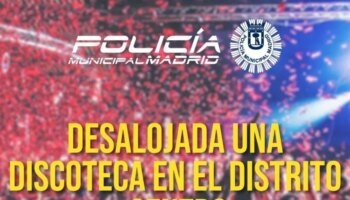 Desalojada por exceso de aforo la discoteca que está ubicada en la antigua sala Alcalá 20 en el centro de Madrid