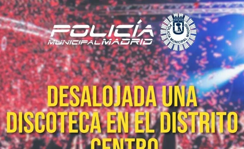 Desalojada por exceso de aforo la discoteca que está ubicada en la antigua sala Alcalá 20 en el centro de Madrid