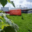 Noch ist hier grüne Wiese: Das Zukunftszentrum in Halle soll 2030 fertig werden. (Archivbild) Foto: Hendrik Schmidt/dpa