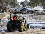 Devastation pictures show beloved gulf island 'completely gone' after Hurricane Helene roared through