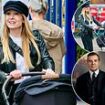 Downton Abbey star Joanne Froggatt shows she is not too posh to push as she takes her newborn baby for a stroll after giving birth earlier this month