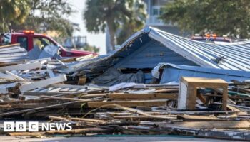 Dramatic pictures from southern US show Hurricane Helene devastation