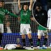 Ex-Man United star Tahith Chong collapses on the pitch during clash with Plymouth as medics rush to his aid in worrying scenes at Home Park