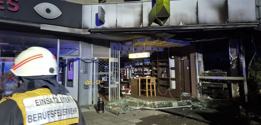 Explosion in Köln: Zwei Leichtverletzte bei Brand in Café