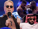 FRANK WARREN: I've heard all the bulls*** about Saudis and boxing this week. Here's why we should celebrate them, not boo them