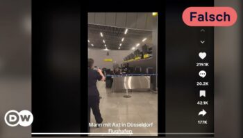 Faktencheck: Kein Axt-Angriff am Flughafen Düsseldorf