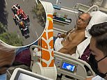 Formula One star Sergio Perez's father is found unconscious in his bathroom after a 'heart incident sparked by his son's brutal crash' at the Azerbaijan Grand Prix