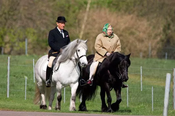 Frail Queen had final pony ride before she died and made playful joke