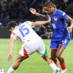 France-Italie (1-3) : Bradley Barcola, unique étincelle